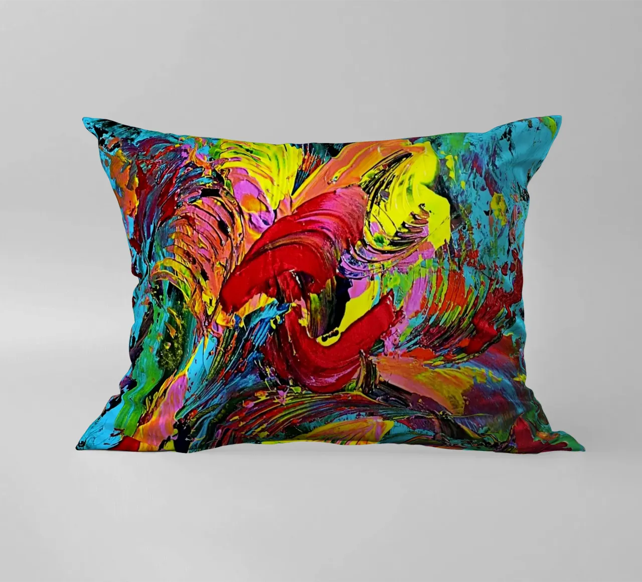 IDEAL GIFT 80 cuscino da Thierry Vobmann Abstract painting
