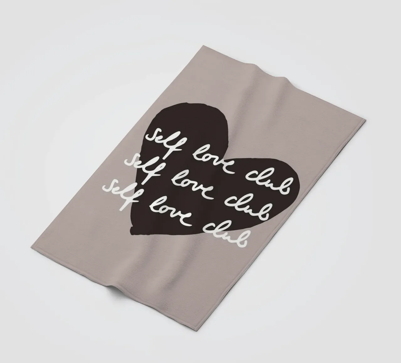 Self Love Club 2 fleece blanket by Studio Memb