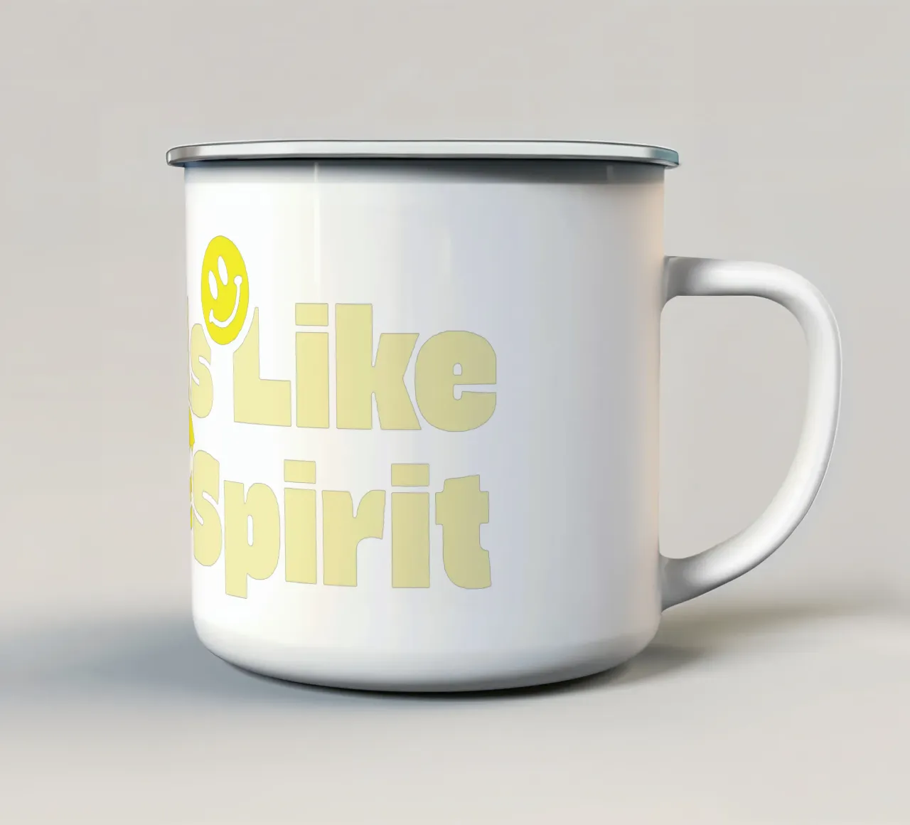 Smells Like Teen Spirit tazza in smalto da Gunawan Rb