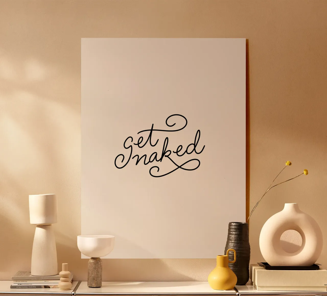 Get Naked plexiglass da Magnific