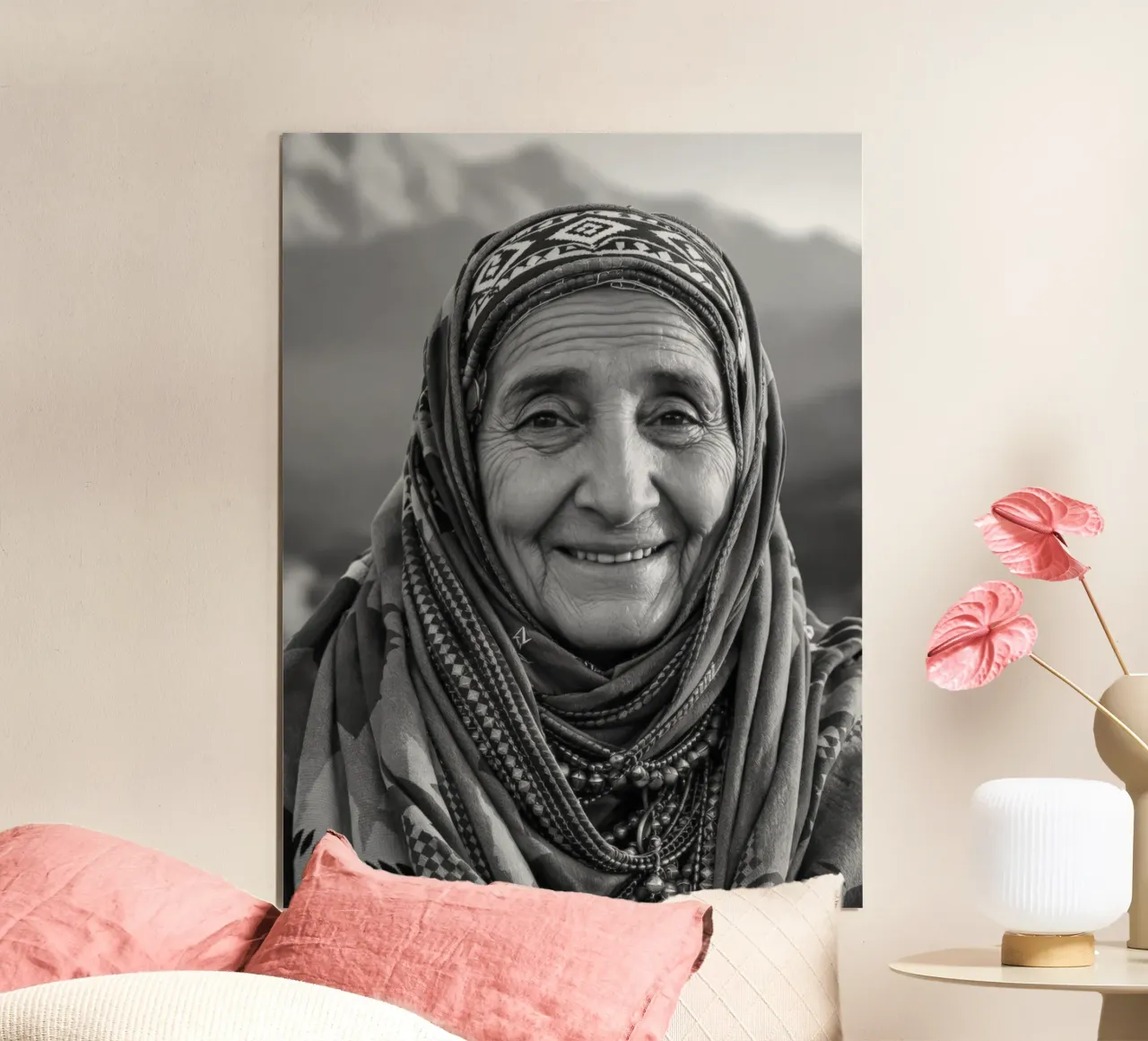 Mazigh - Ritratto di una donna amazigh poster da Amazigh