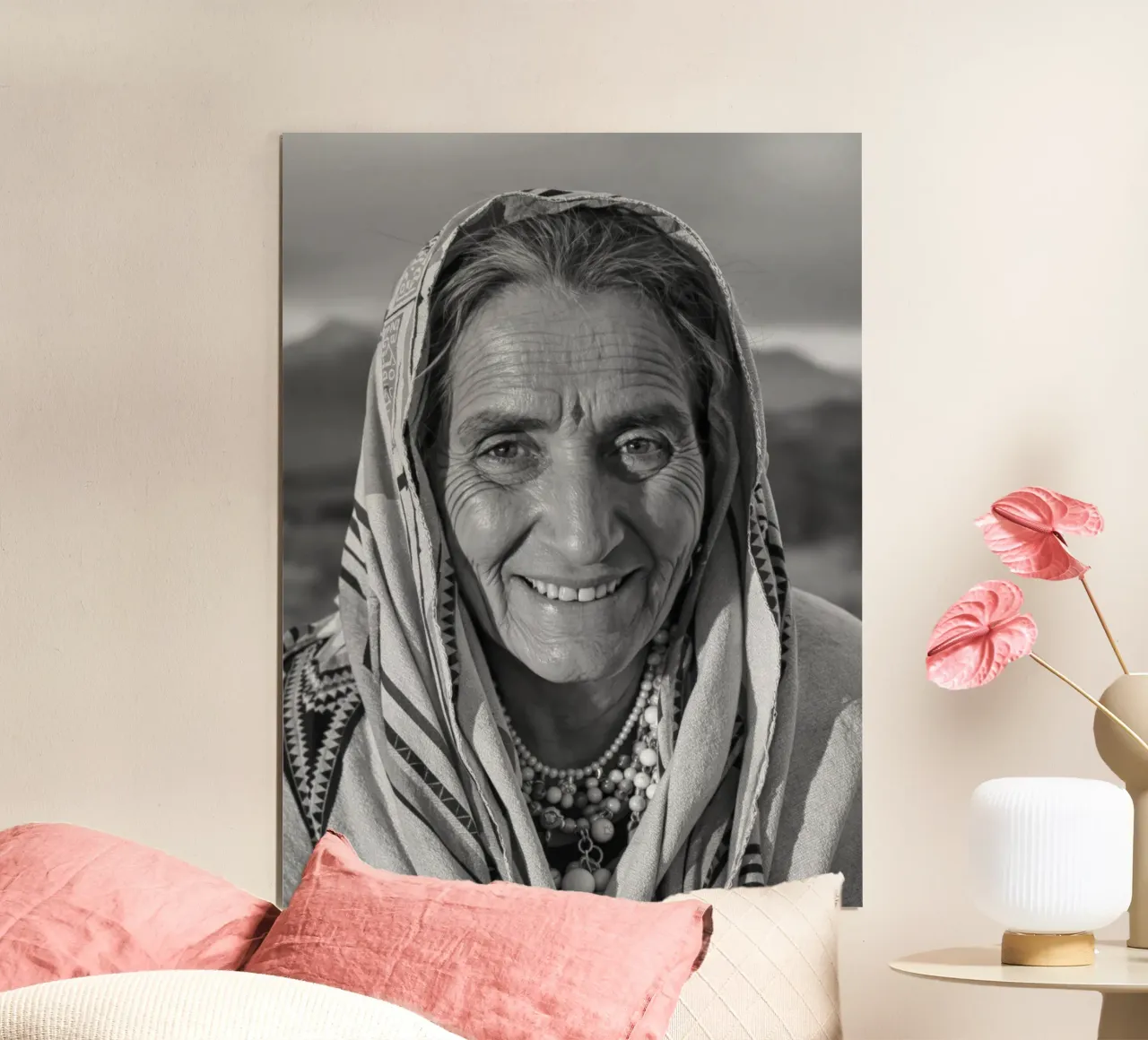Sayane - Ritratto di una donna amazigh poster da Amazigh
