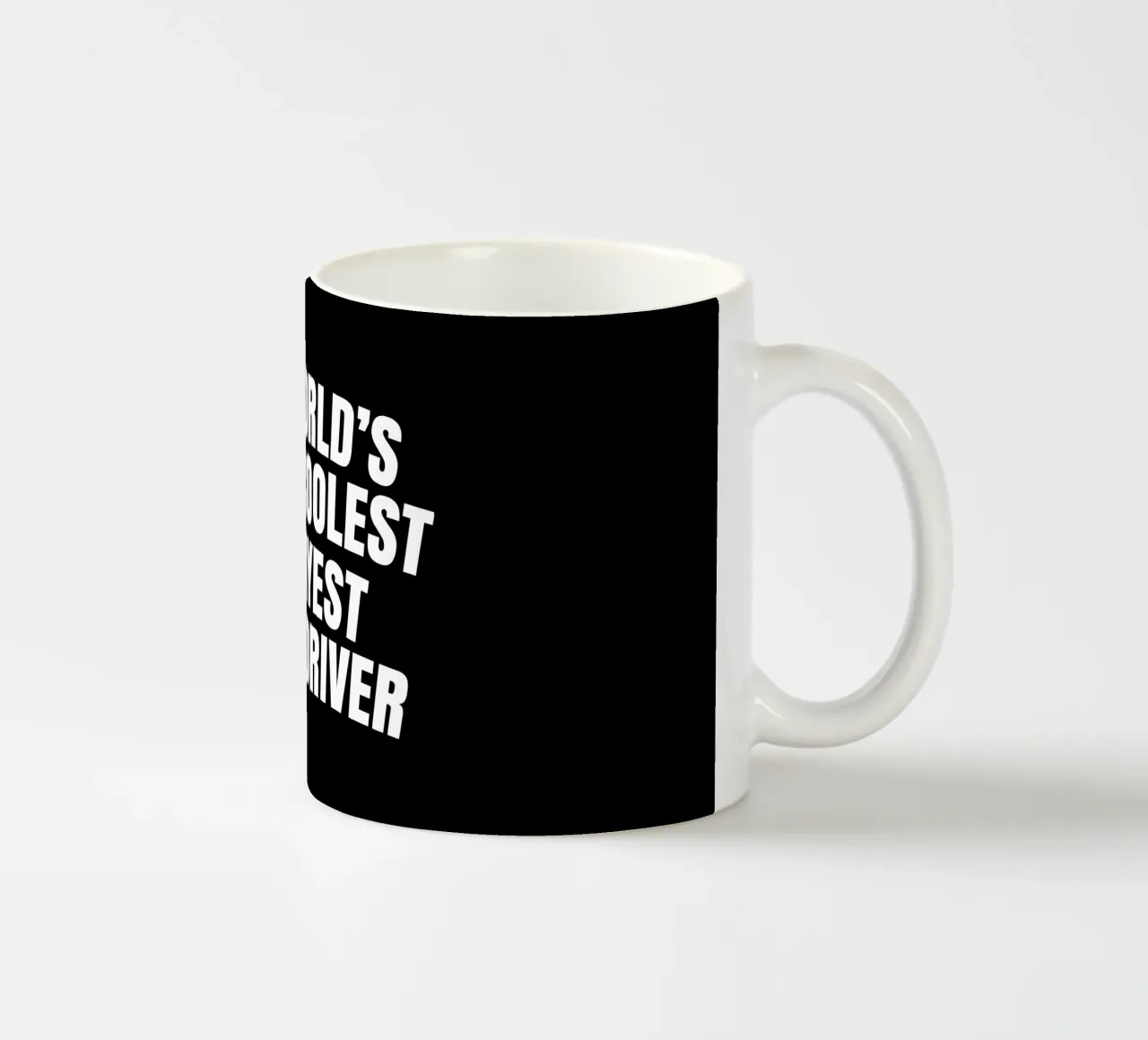 World's most coolest and okayest train driver Keramik Tasse von happieeagle