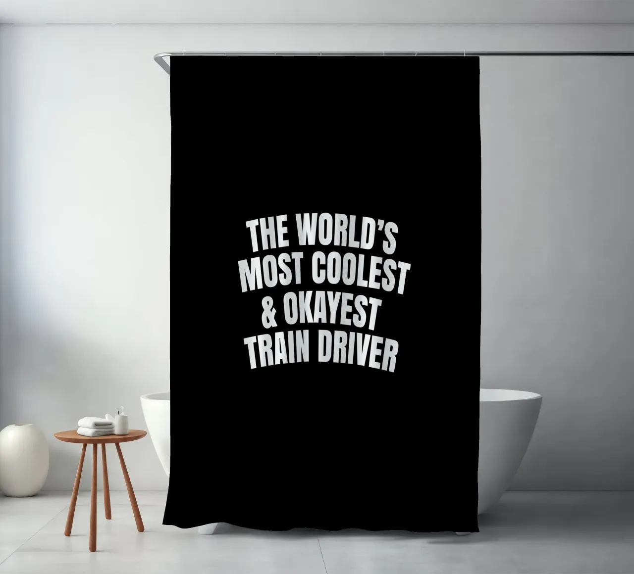 World's most coolest and okayest train driver tenda da doccia da happieeagle