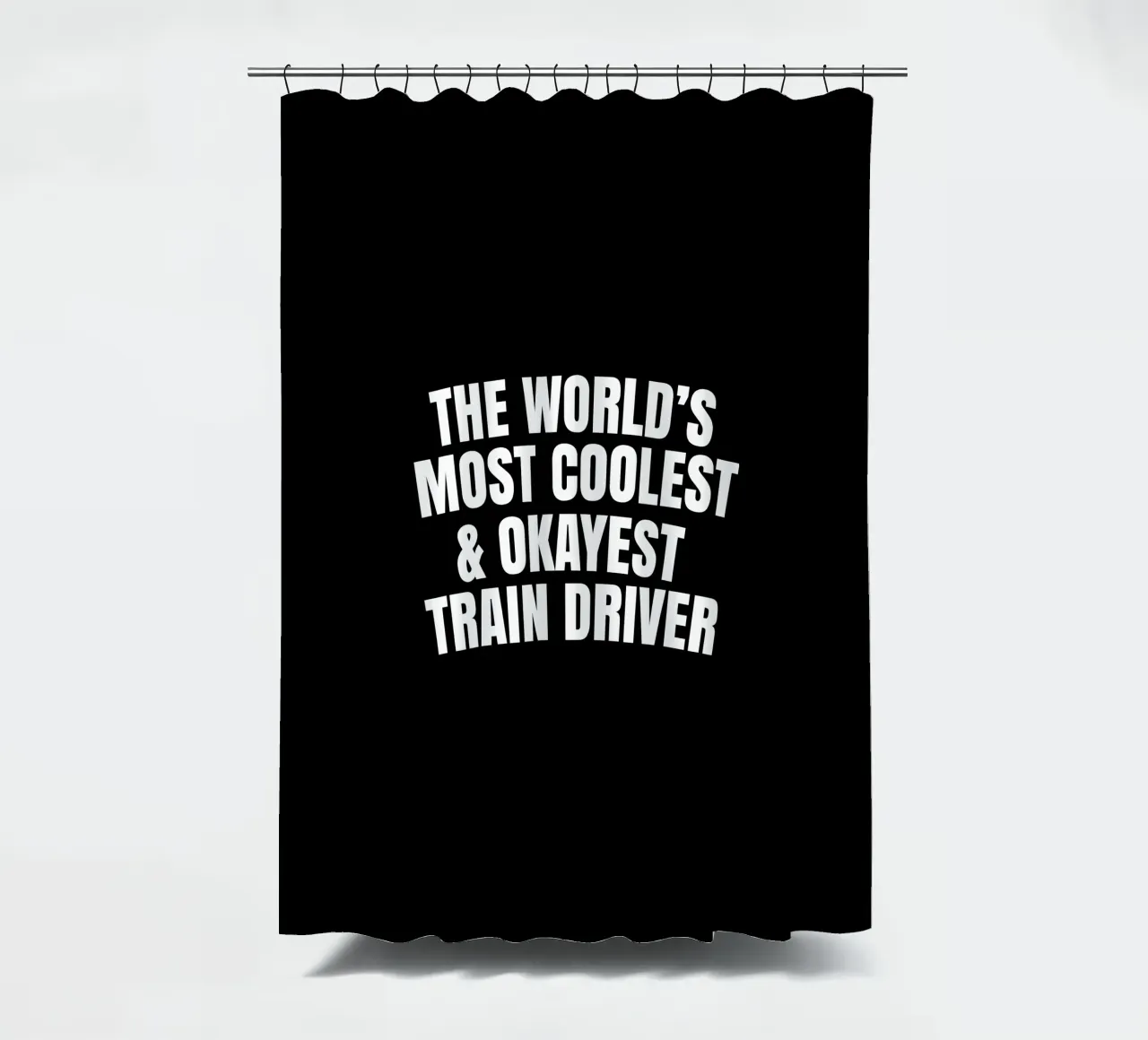 World's most coolest and okayest train driver tenda da doccia da happieeagle