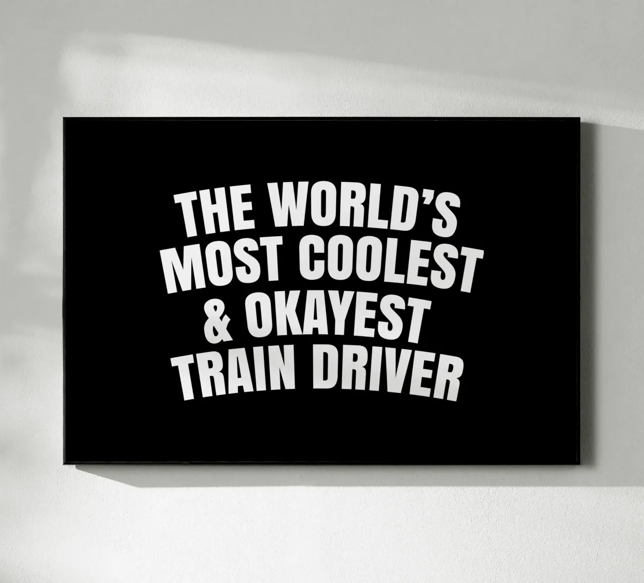 World's most coolest and okayest train driver plexiglass da happieeagle