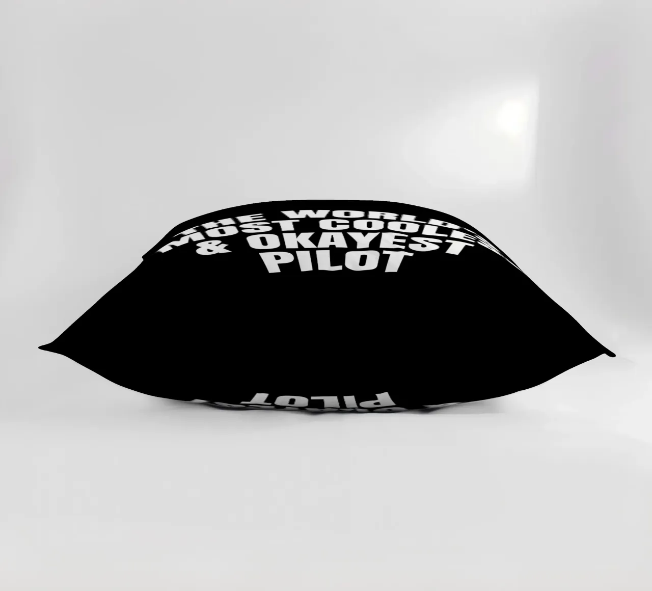 World's most coolest and okayest pilot decorative cushion by happieeagle