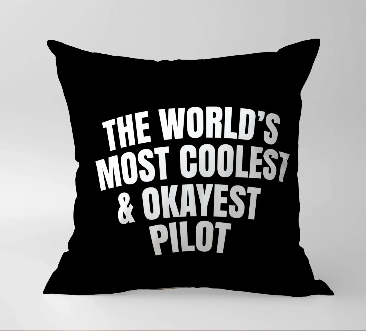 World's most coolest and okayest pilot cojín de happieeagle