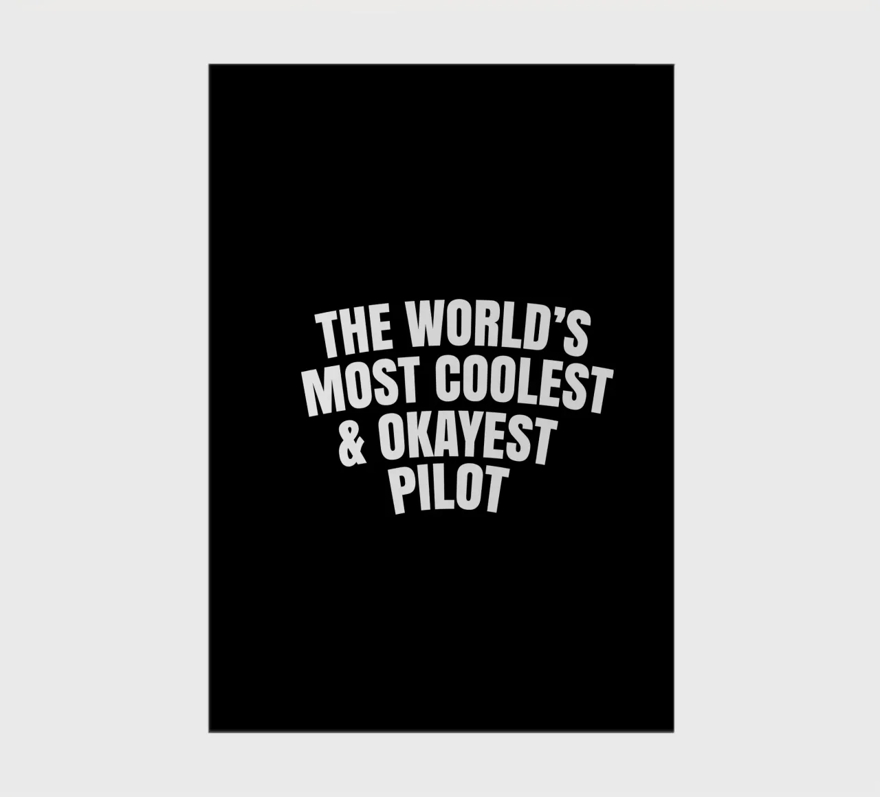 World's most coolest and okayest pilot notebook by happieeagle