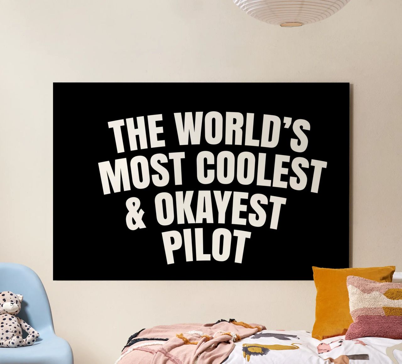 World's most coolest and okayest pilot alluminio dibond da happieeagle