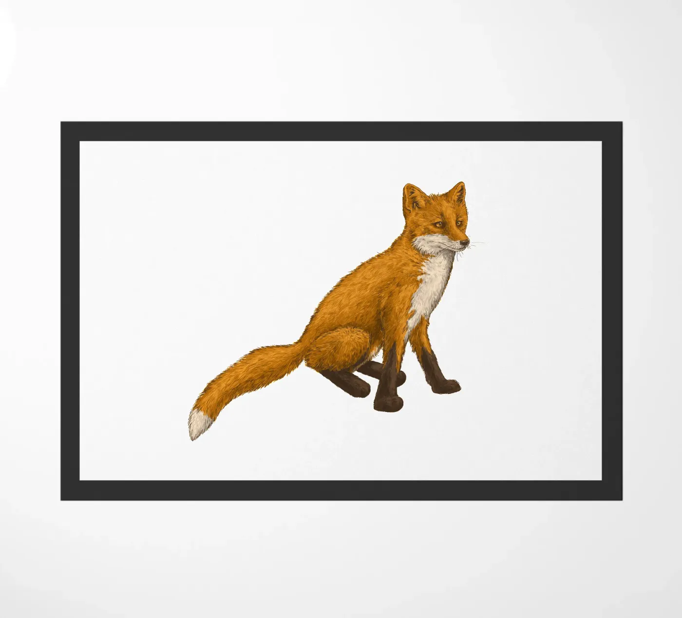 The fox deurmat van Painted animals