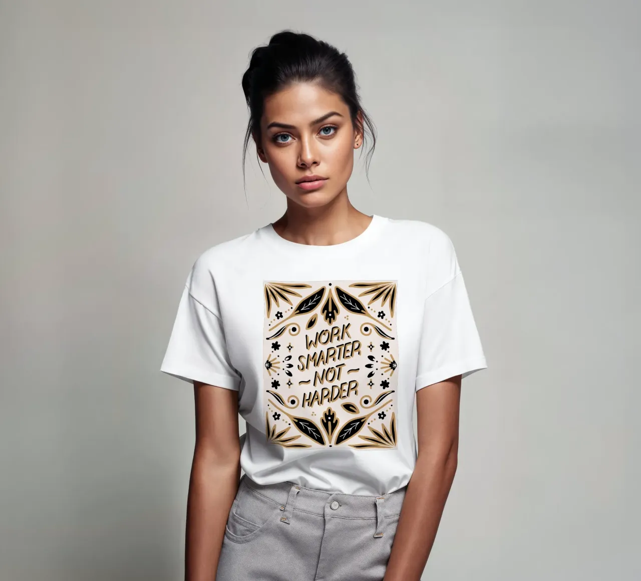 Work Smarter Not Harder t-shirt by anisillustration