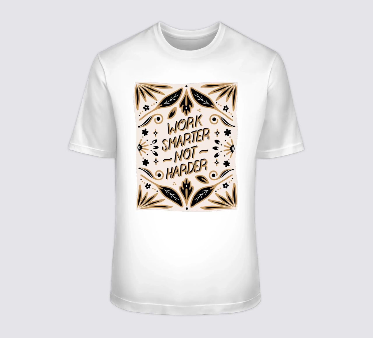 Work Smarter Not Harder t-shirt da anisillustration