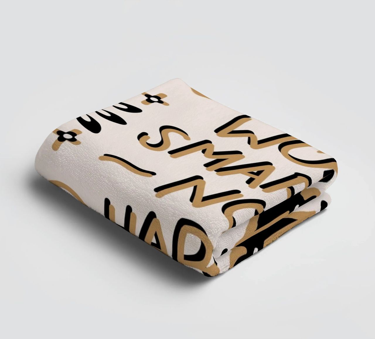 Work Smarter Not Harder Handtuch von anisillustration