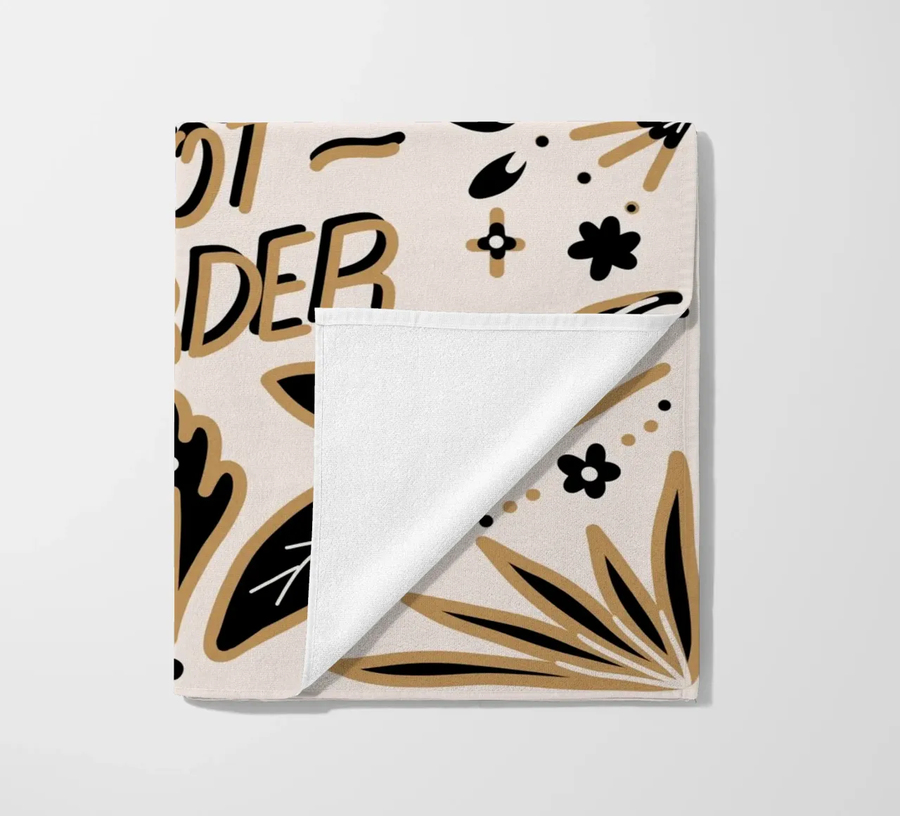 Work Smarter Not Harder toalla de playa de anisillustration