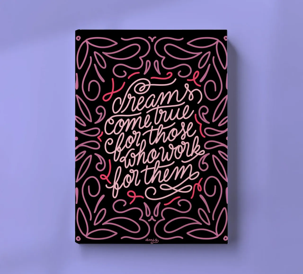 Dreams Come True cuaderno de anisillustration
