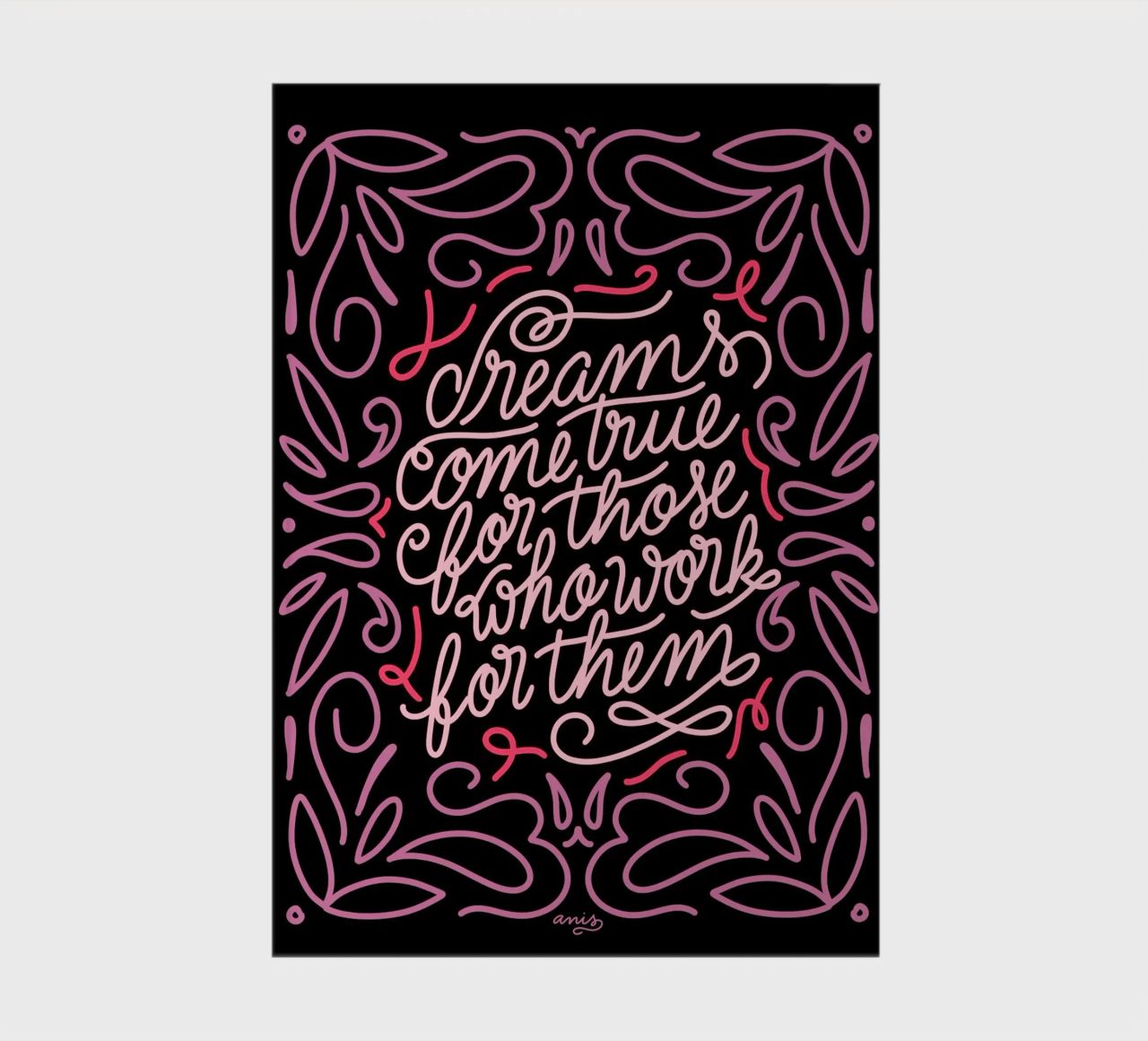 Dreams Come True notebook by anisillustration