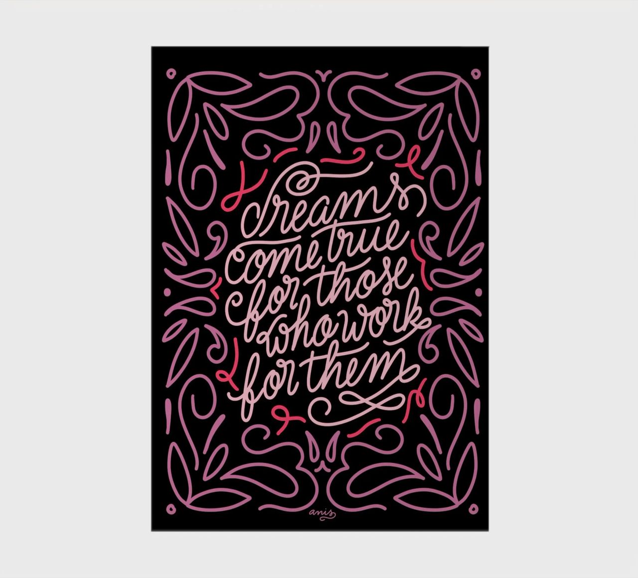 Dreams Come True notebook by anisillustration