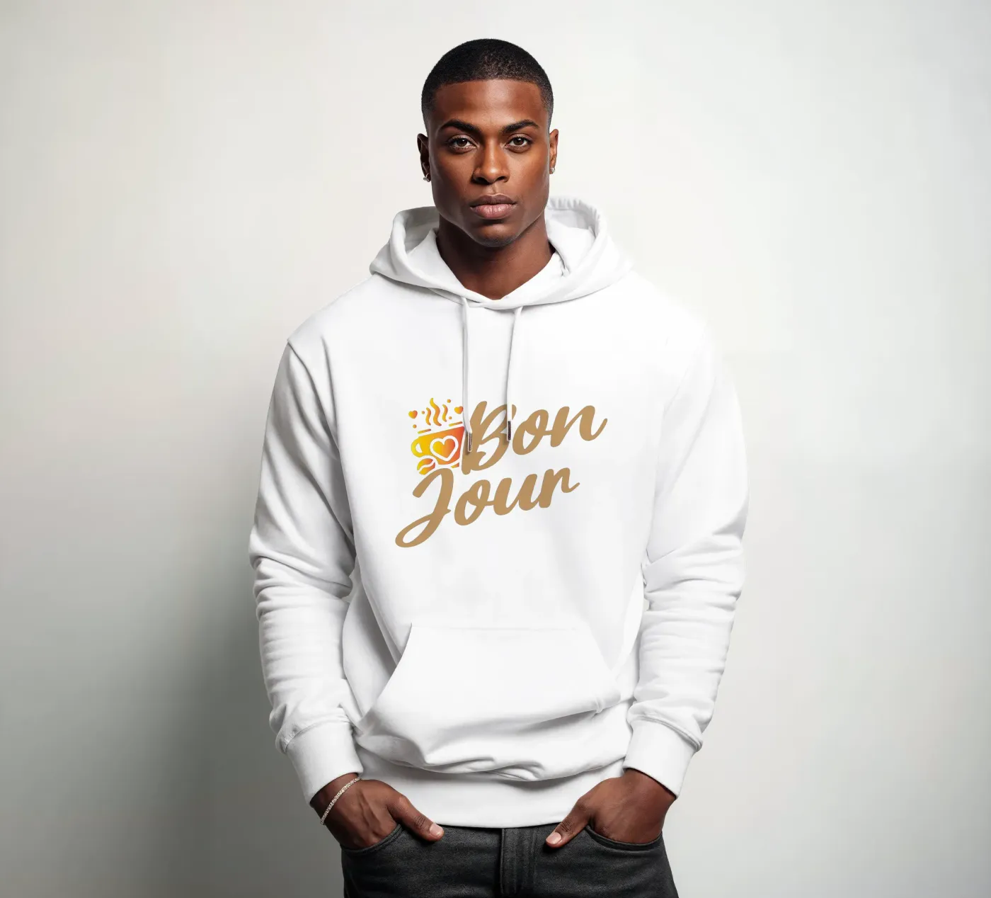 Hello hoodie by Gunawan Rb