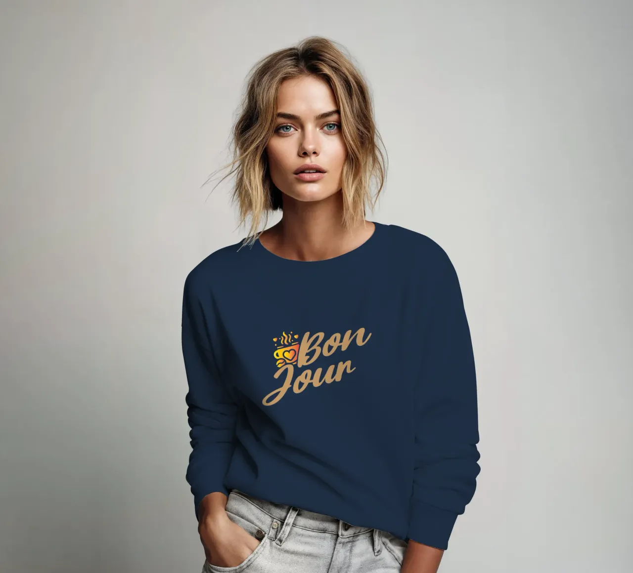 Hello sweatshirt by Gunawan Rb