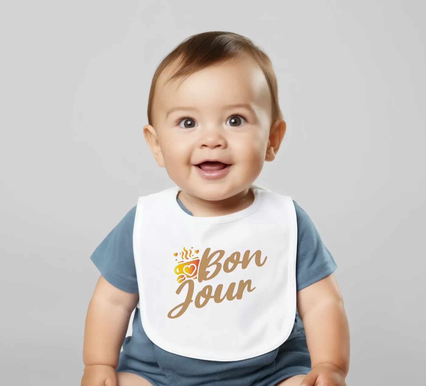 Hello baby slabbetje van Gunawan Rb