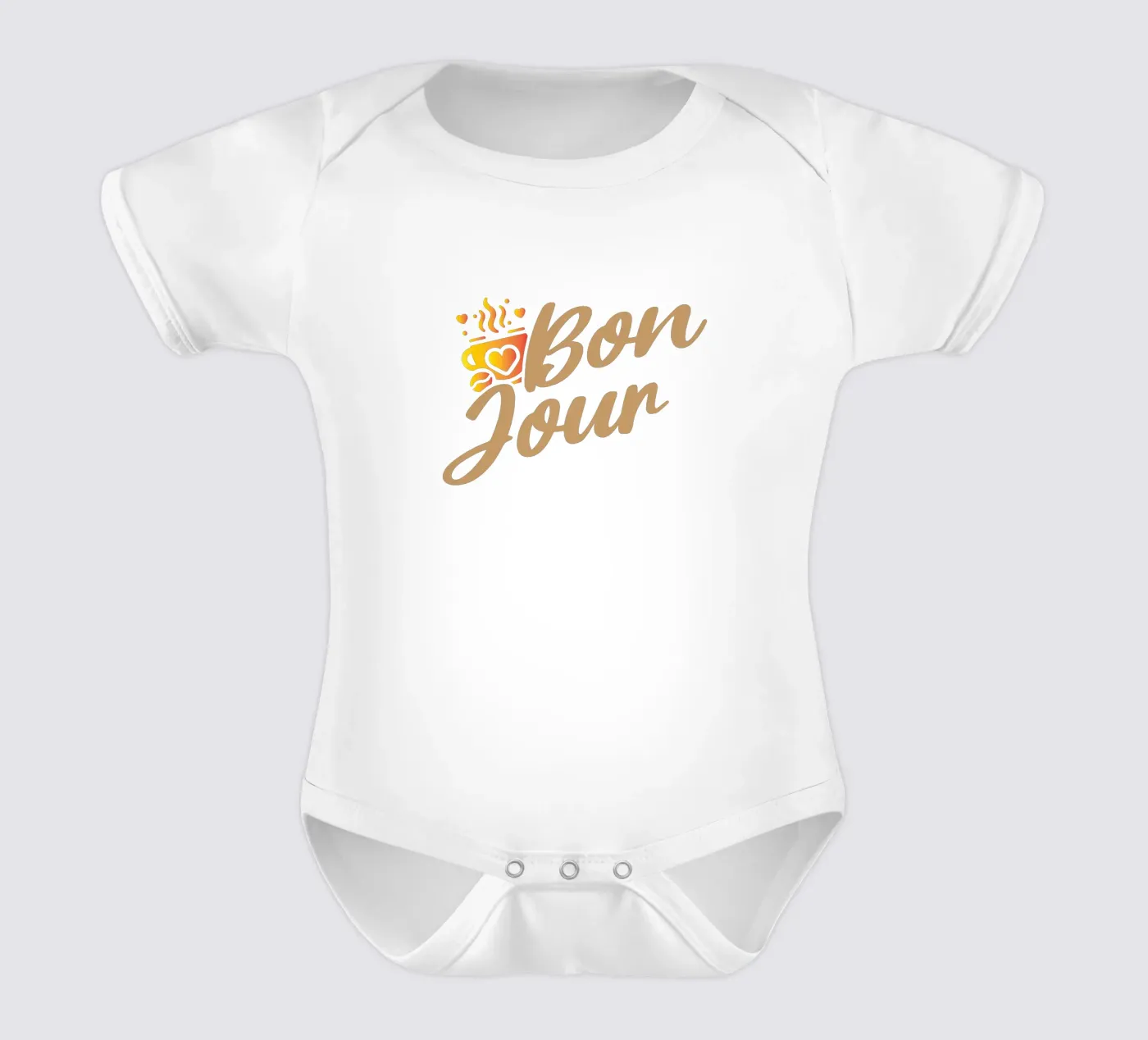 Ciao body neonato maniche corte da Gunawan Rb