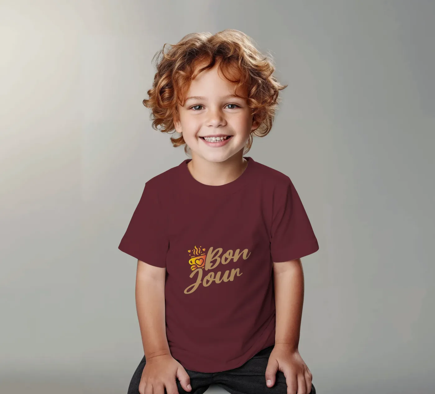 Hallo kinder t-shirt van Gunawan Rb