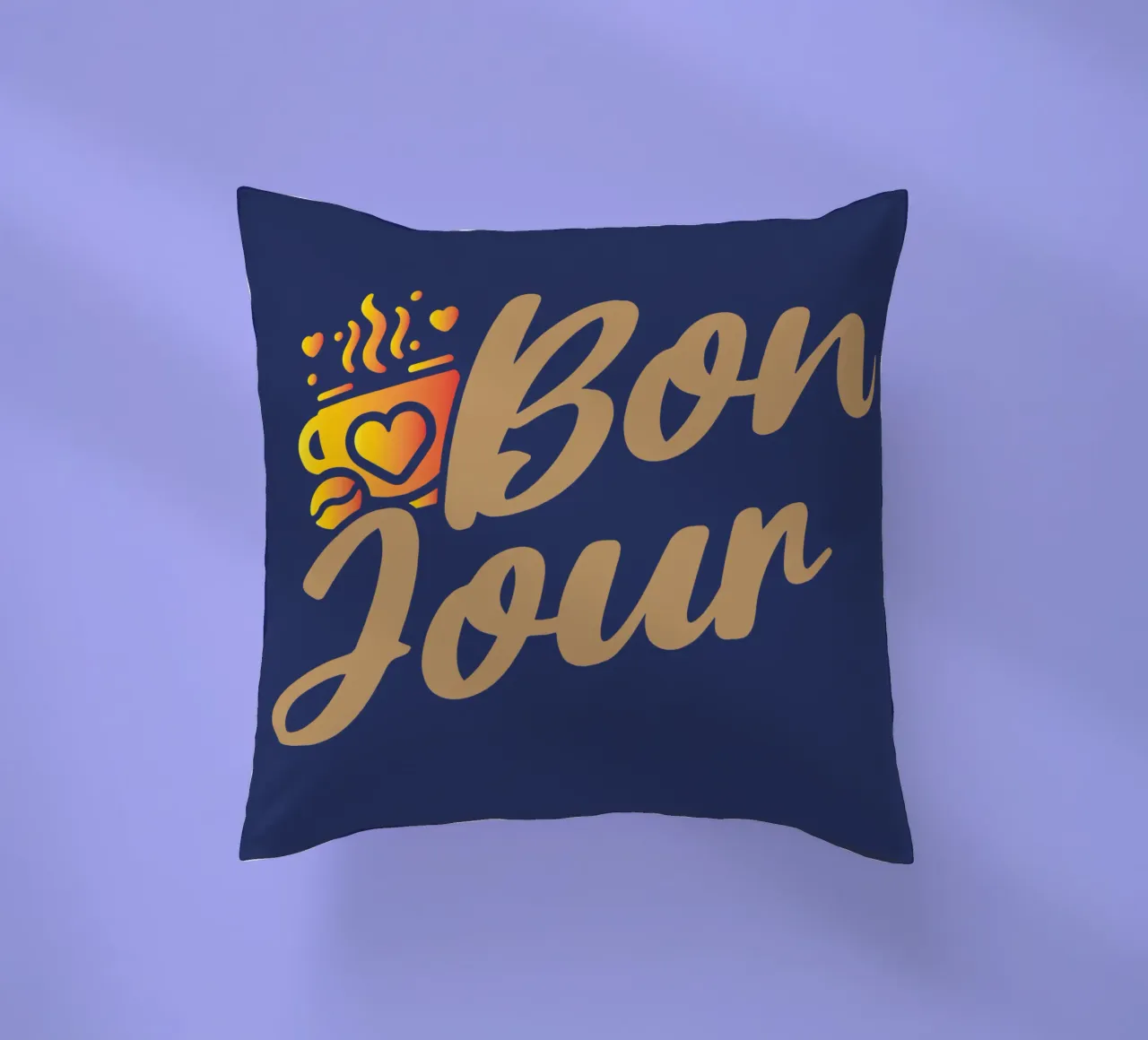 Hello decorative cushion by Gunawan Rb