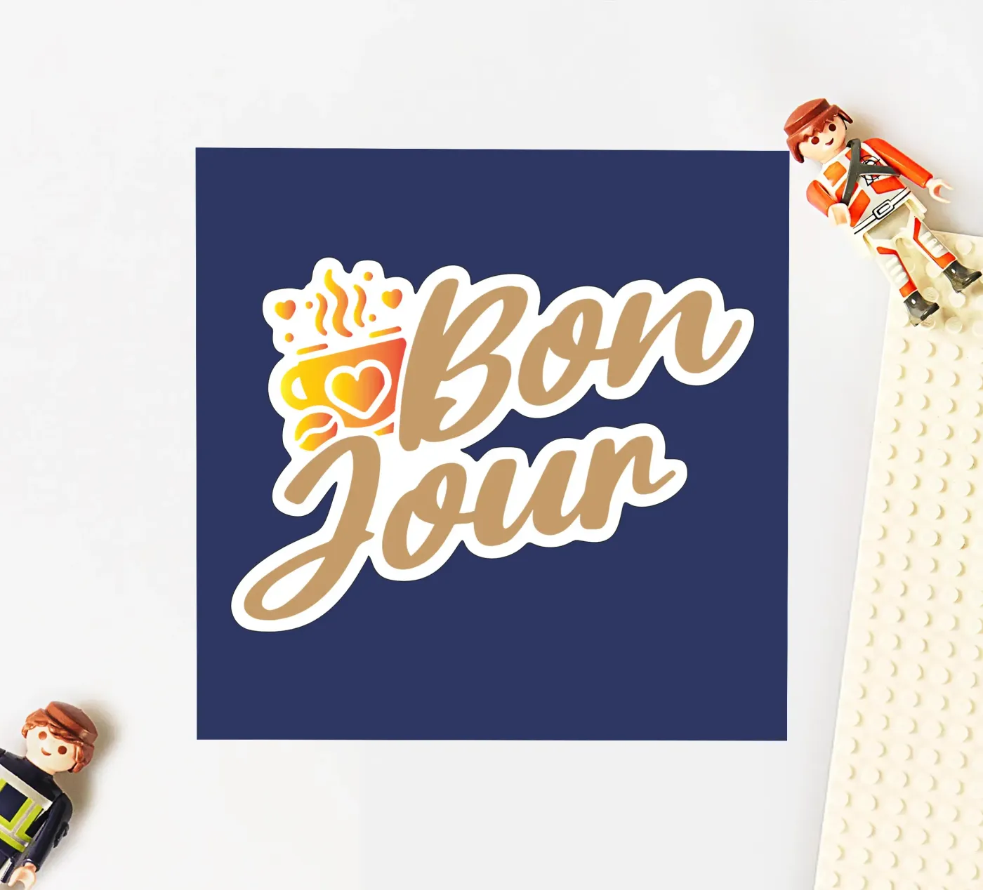 Bonjour autocollant de Gunawan Rb