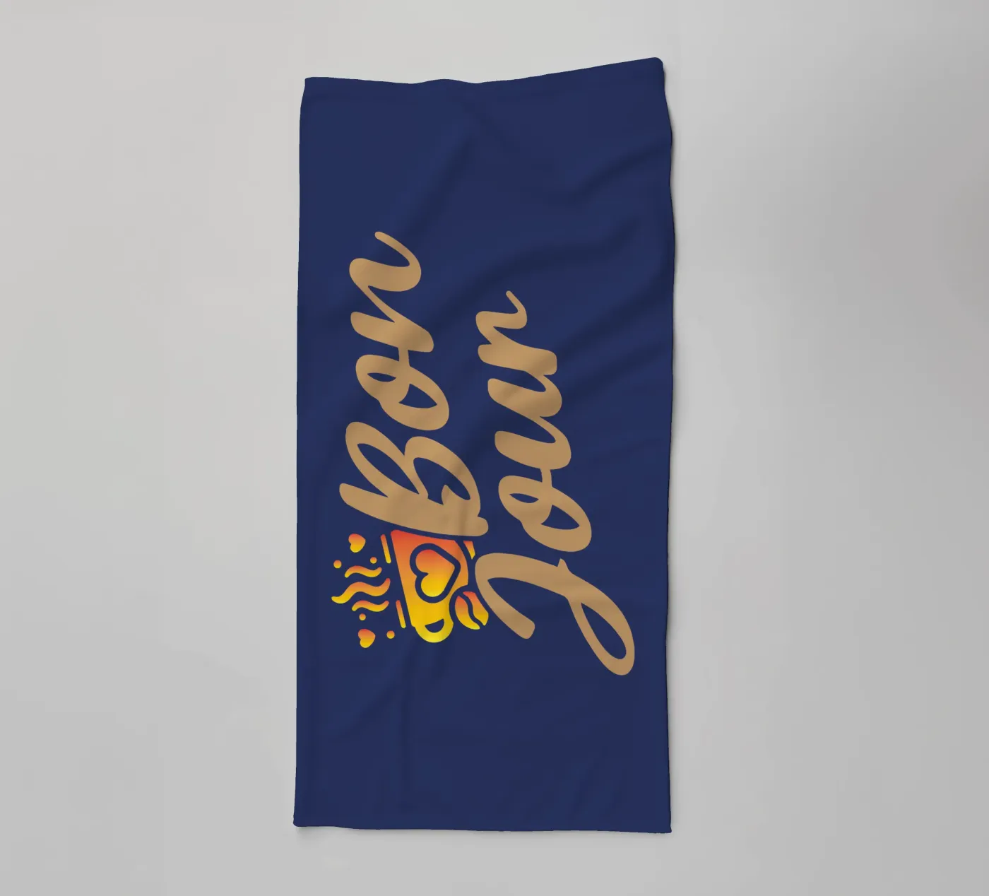 Hello towel by Gunawan Rb