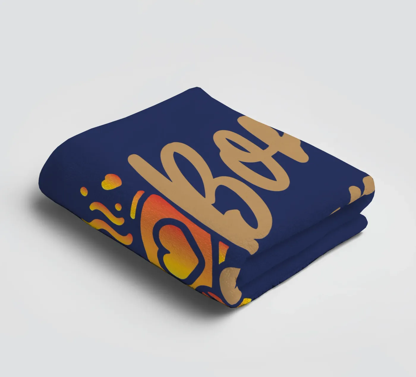 Hello towel by Gunawan Rb
