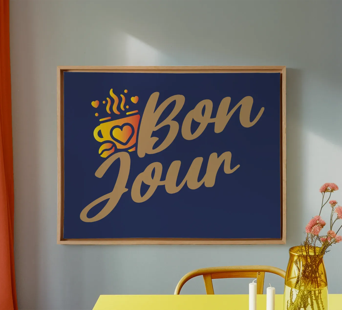 Hello Leinwand von Gunawan Rb