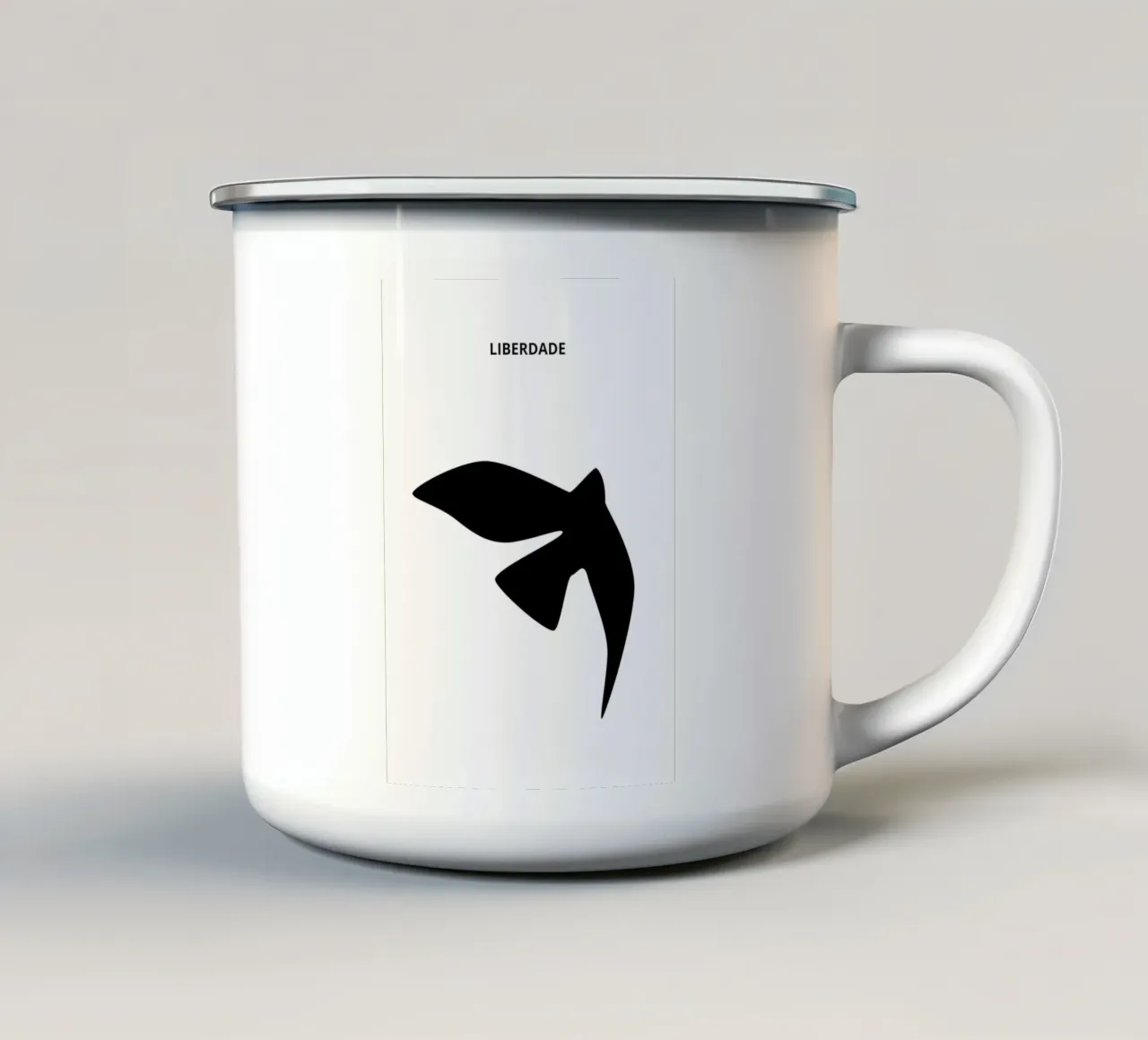 free bird tazza in smalto da ramosashop
