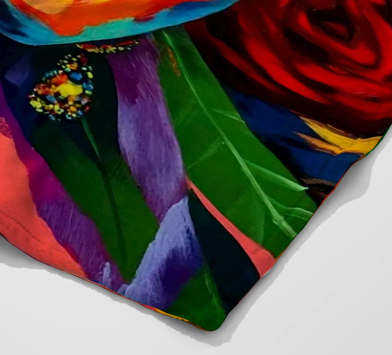 L'abbraccio floreale coperta in pile da Modern Muse