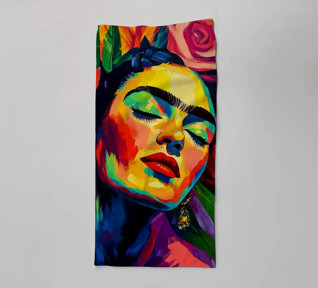 L'abbraccio floreale asciugamano da bagno da Modern Muse