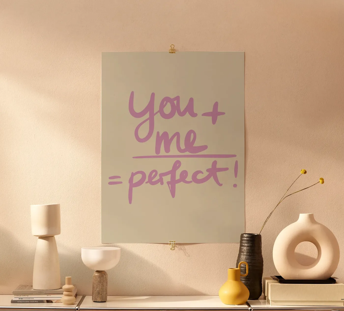 Perfect 1 poster van Studio Memb