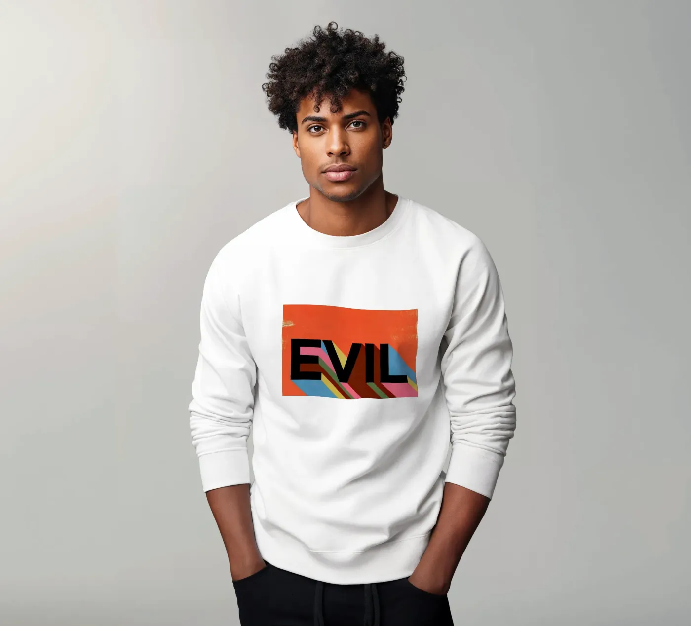 Evil sweatshirt by Famous When Dead