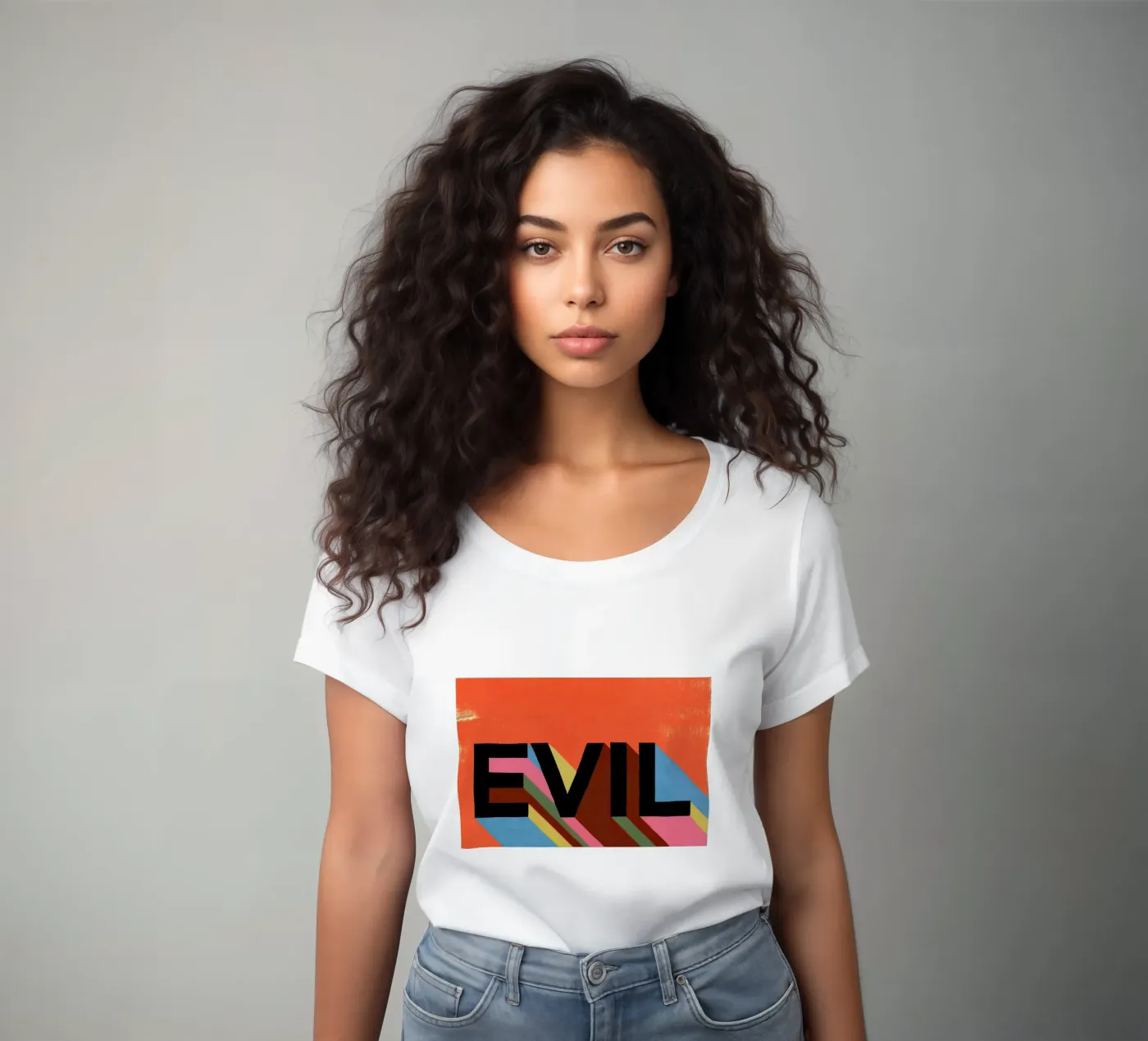 Evil t-shirt da donna da Famous When Dead