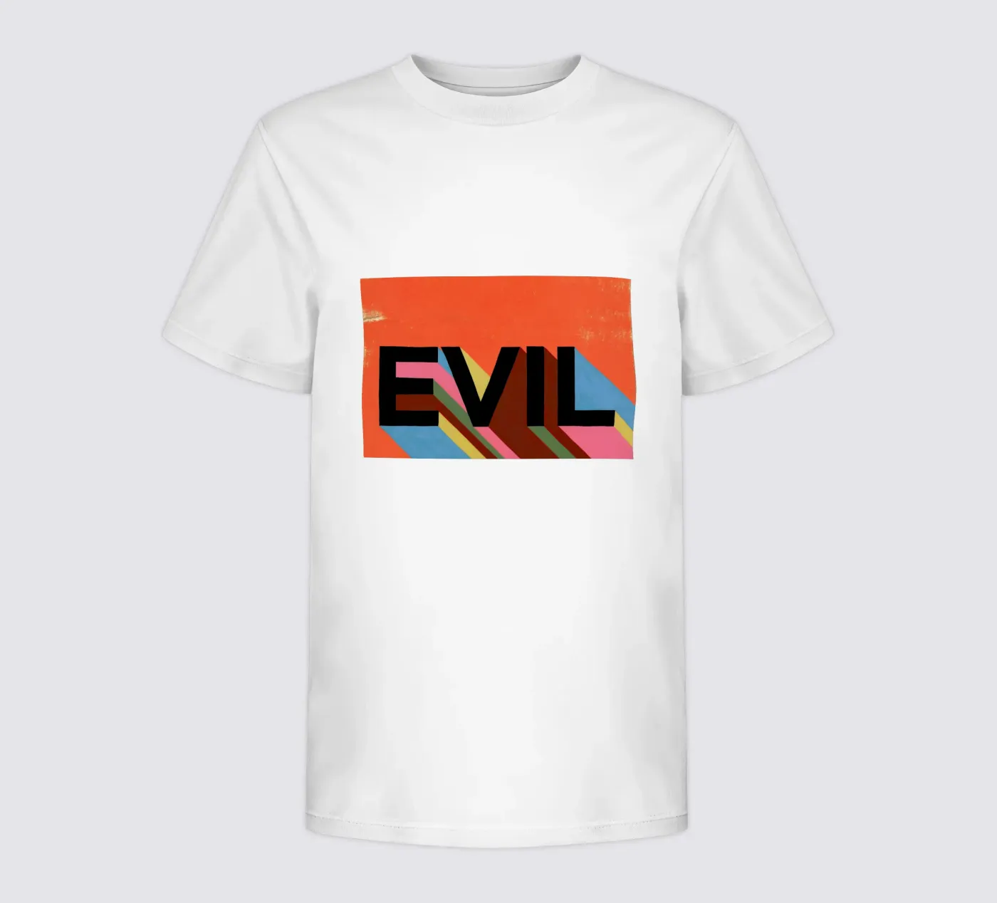 Evil t-shirt bambini da Famous When Dead
