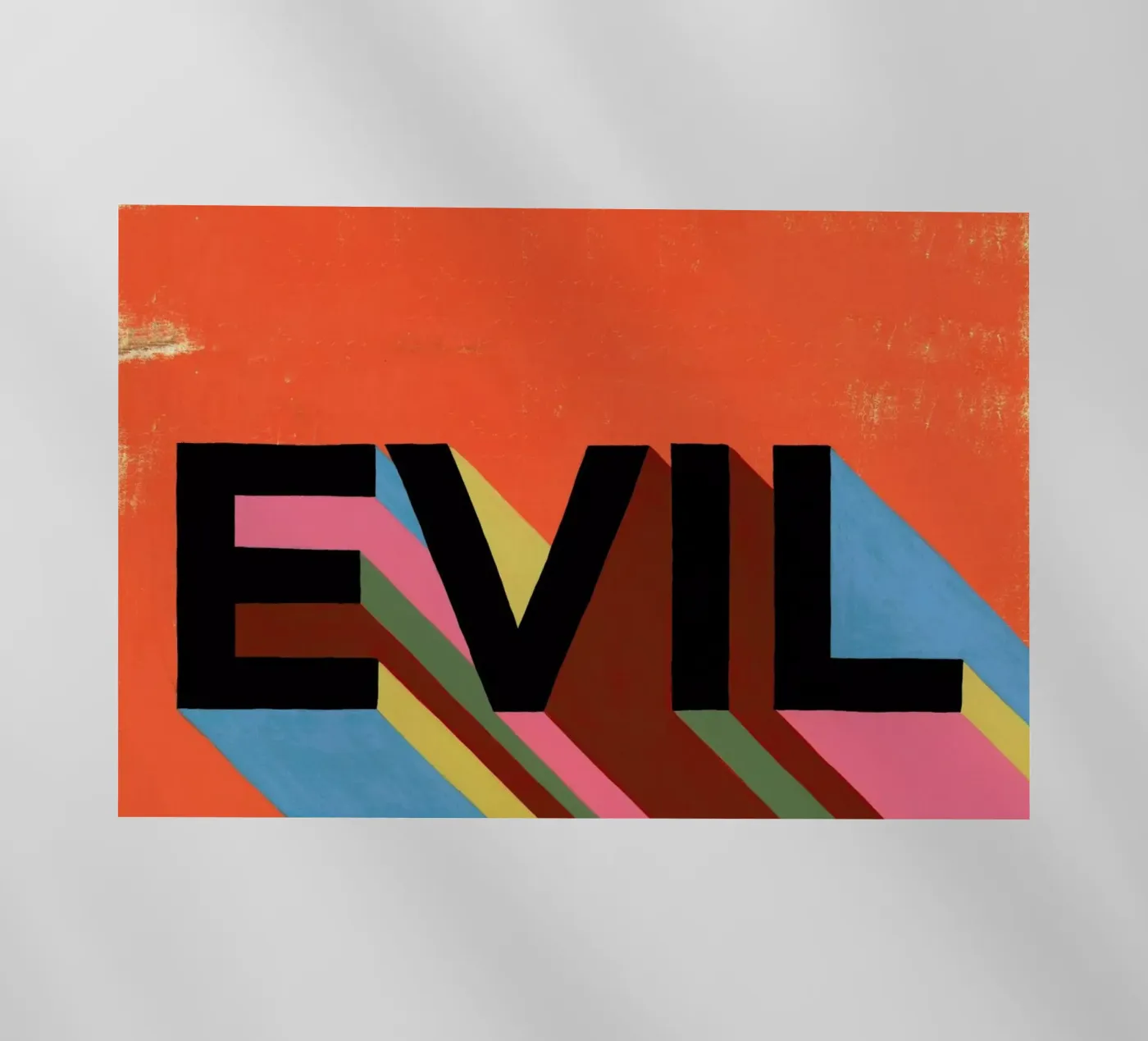 Evil pellicola backlit da Famous When Dead