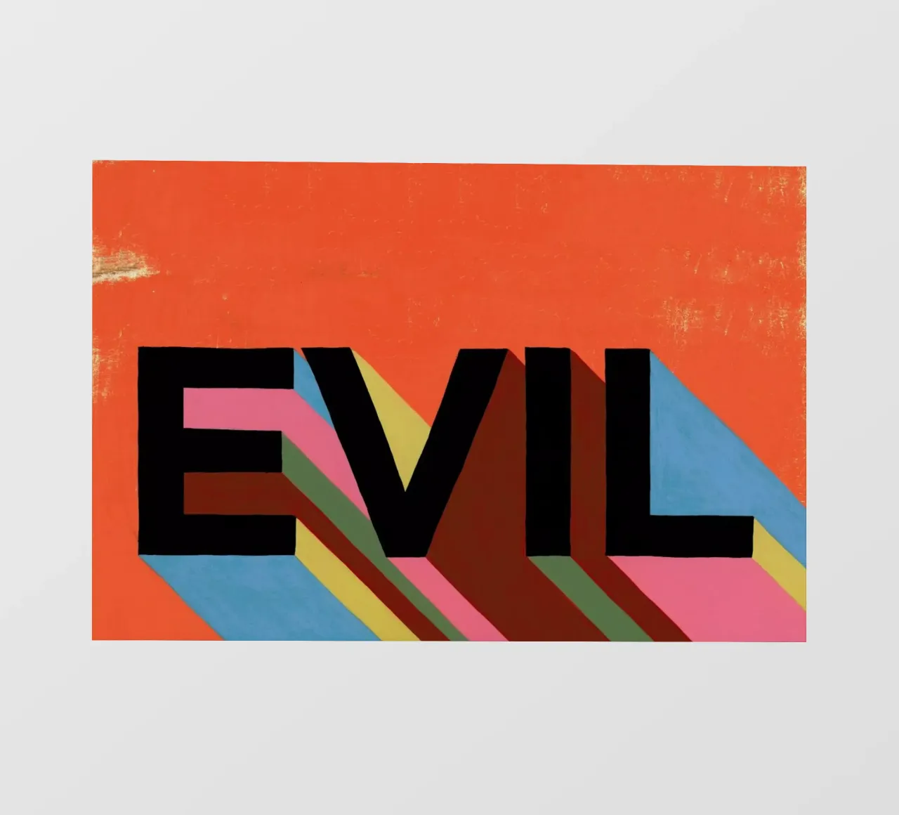 Evil telo in pvc da Famous When Dead