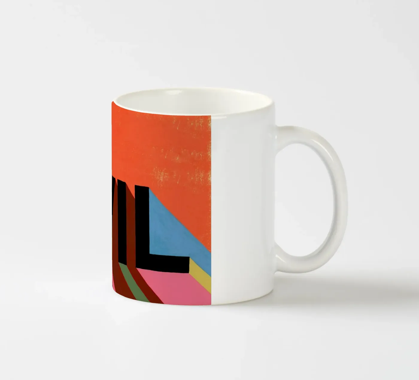 Evil ceramic mug by Famous When Dead