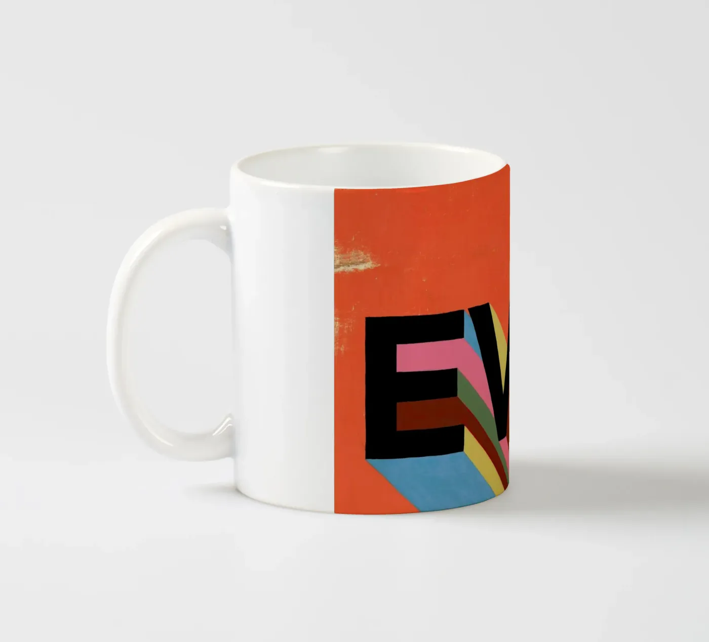 Evil ceramic mug by Famous When Dead