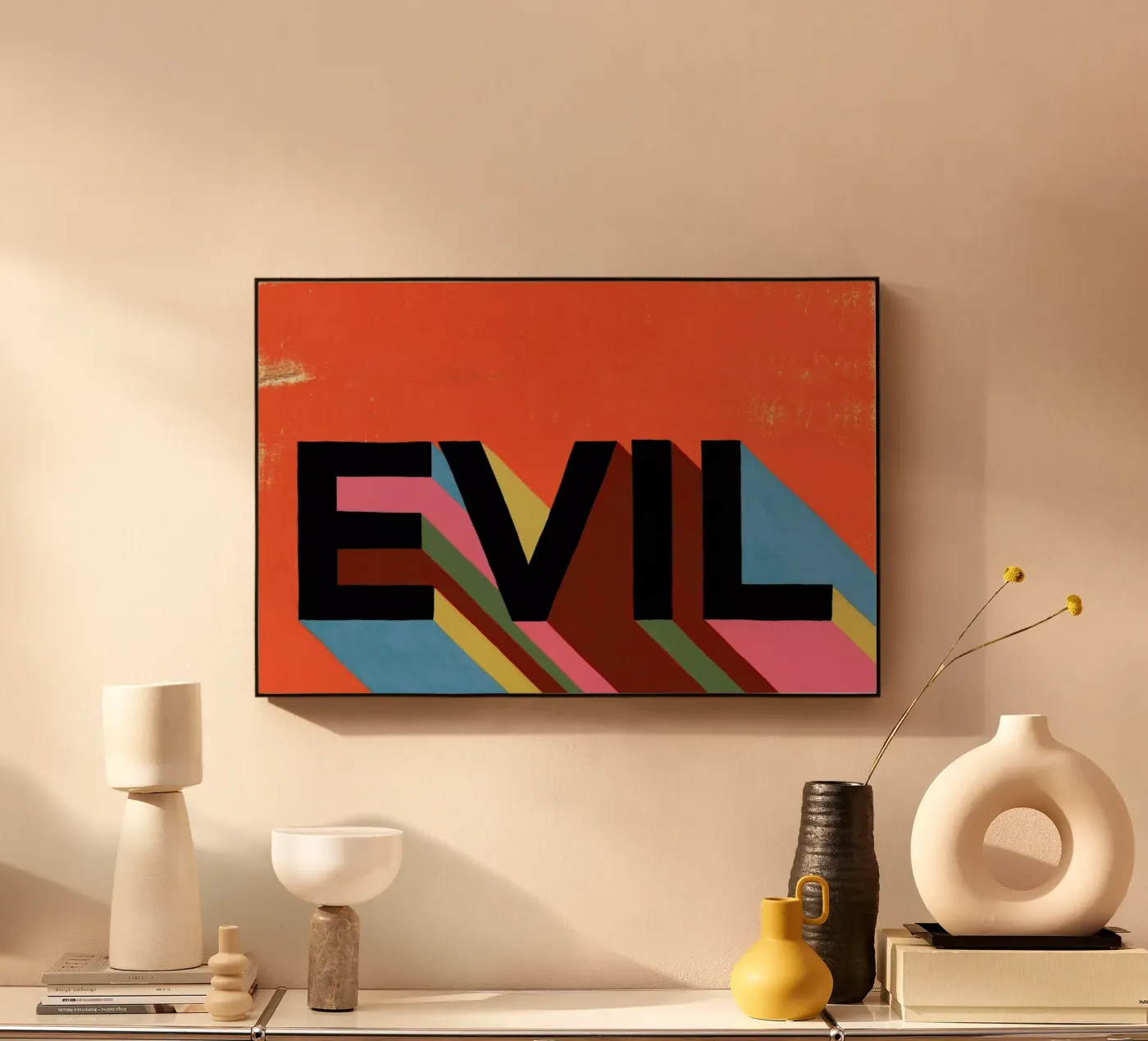 Evil Acryl-Glas von Famous When Dead