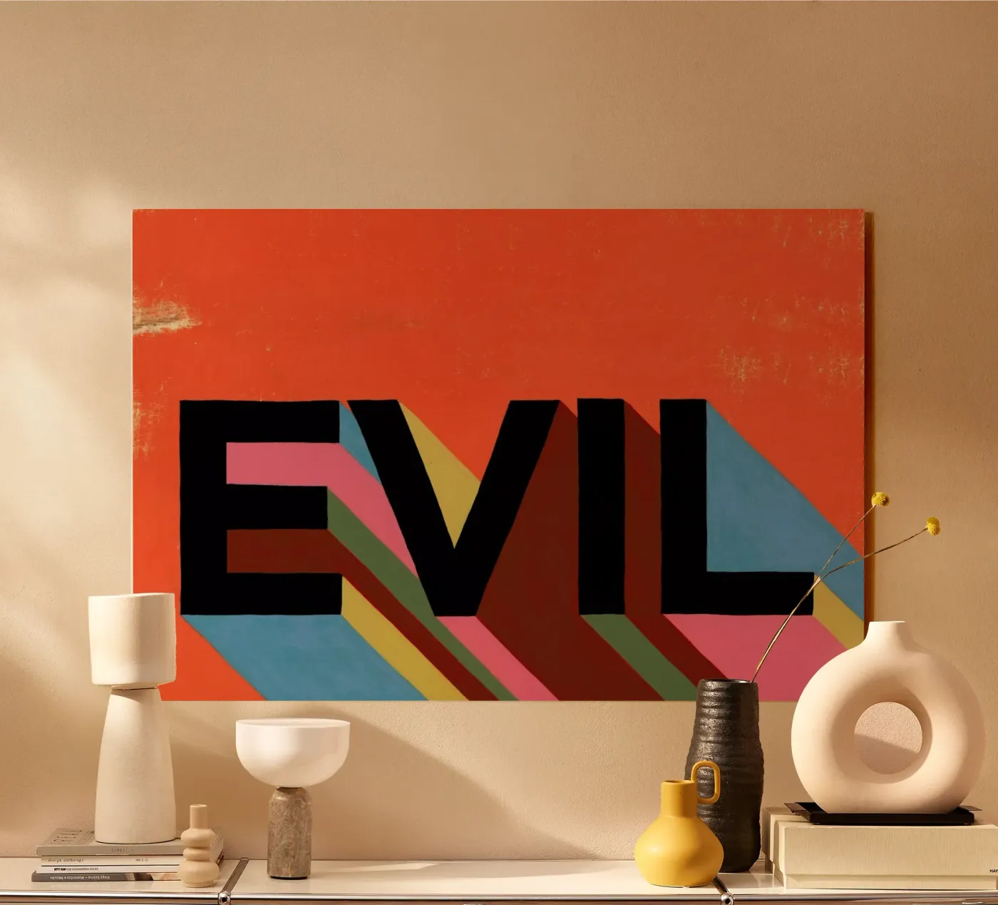 Evil Acryl-Glas von Famous When Dead