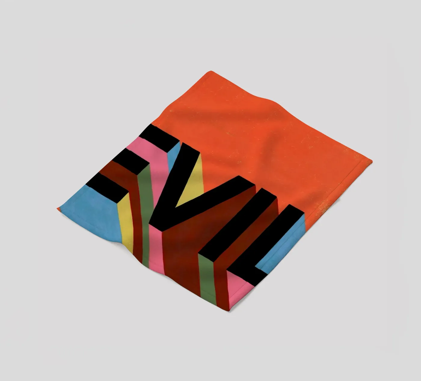 Evil coperta in pile da Famous When Dead