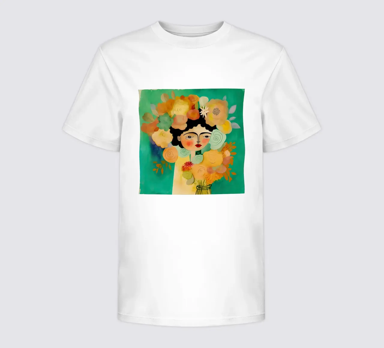 Whispers of the Blossom kids t-shirt by Modern Muse