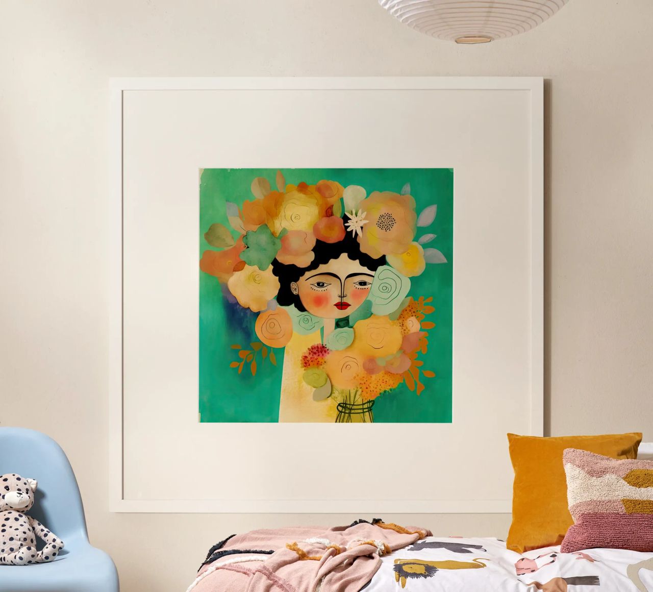Das Flüstern der Blüte Poster von Modern Muse