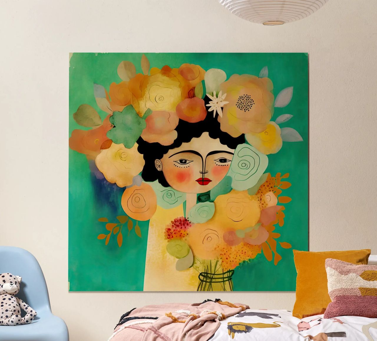 Das Flüstern der Blüte Poster von Modern Muse