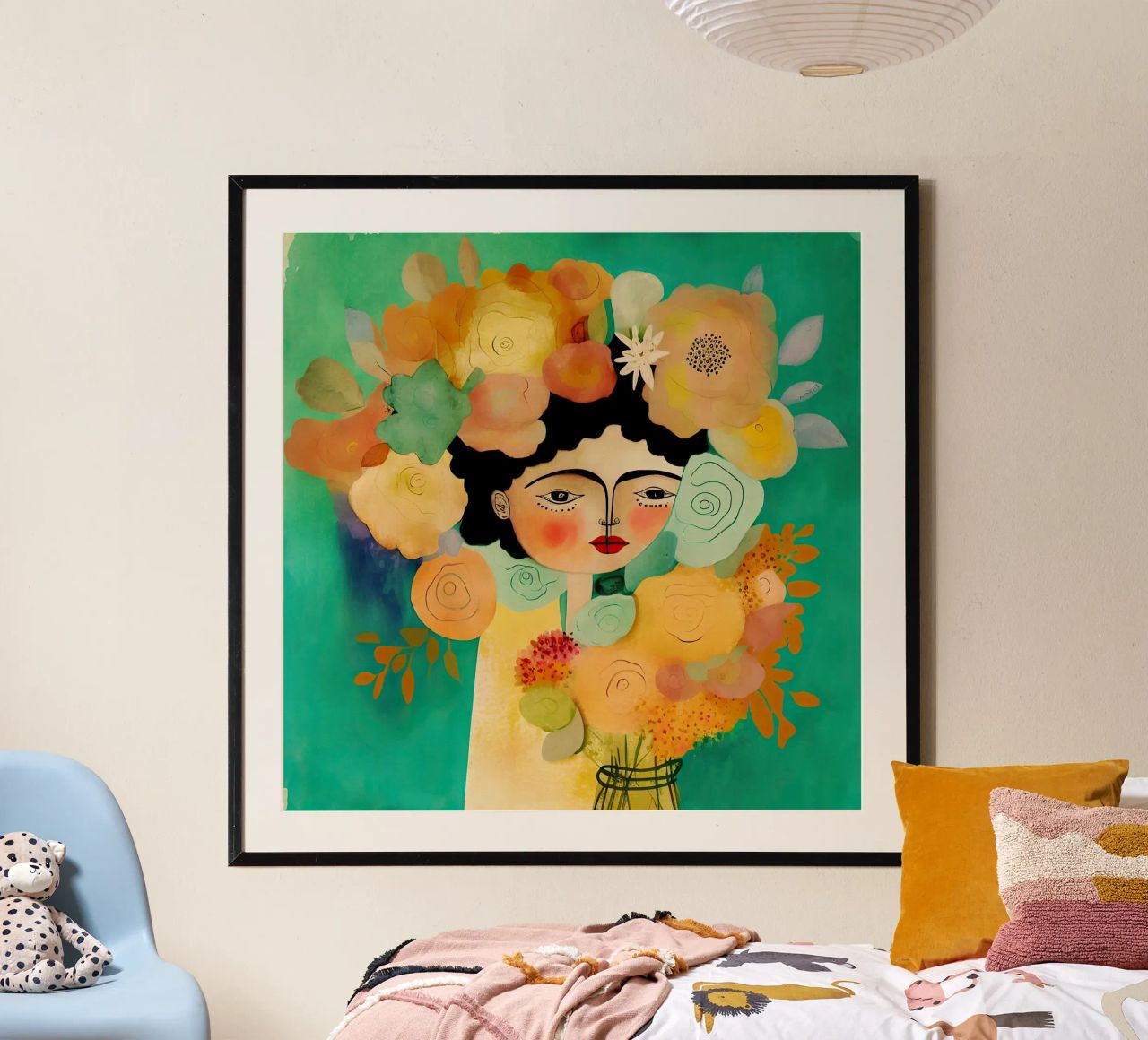 Das Flüstern der Blüte Poster von Modern Muse